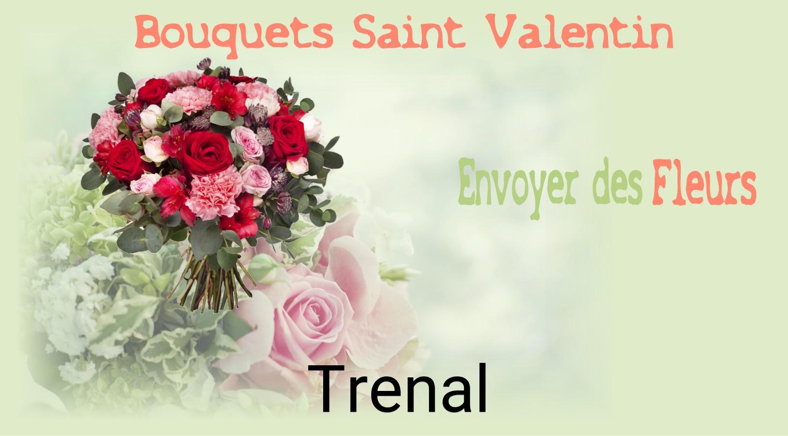 Roses de Saint-Valentin livrées à Trenal
